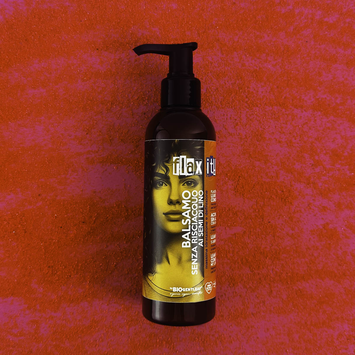 Bio Gentleaf Leave-in Conditioner für Locken und Wellen mit Leinsamen
