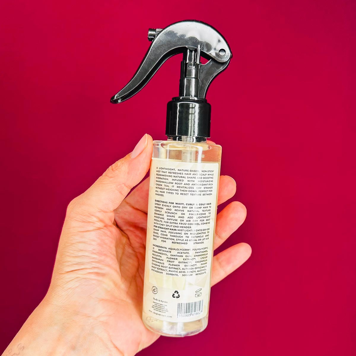 Hair Refresh Moisture Mist (ohne Duftstoffe) - 150ml
