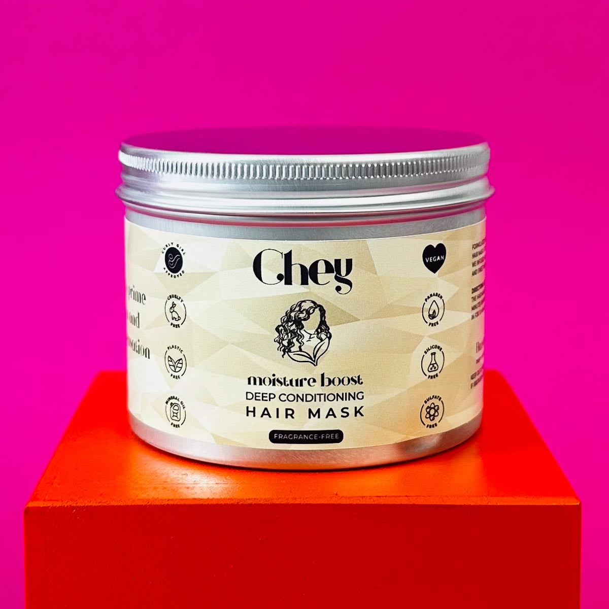 Chey | Moisture Boost Hair Mask für Locken und Wellen ohne Duftstoffe