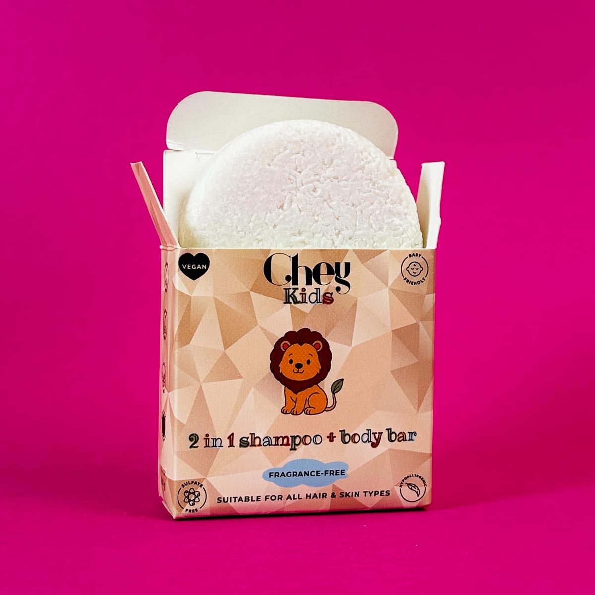 Kids 2in1 Shampoo und Body Bar (ohne Duftstoffe) - 60g