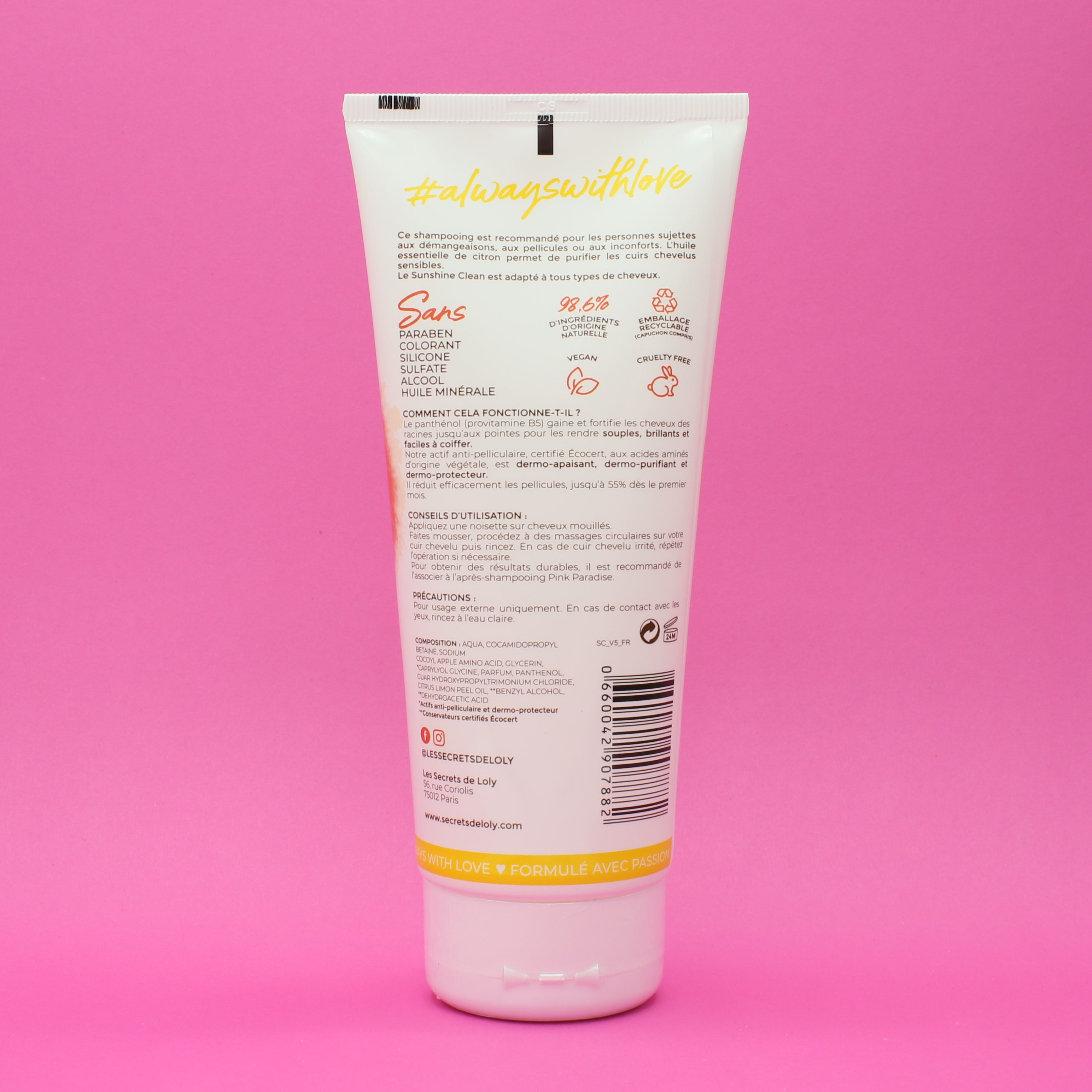 Sunshine Clean Shampoo - 200ml