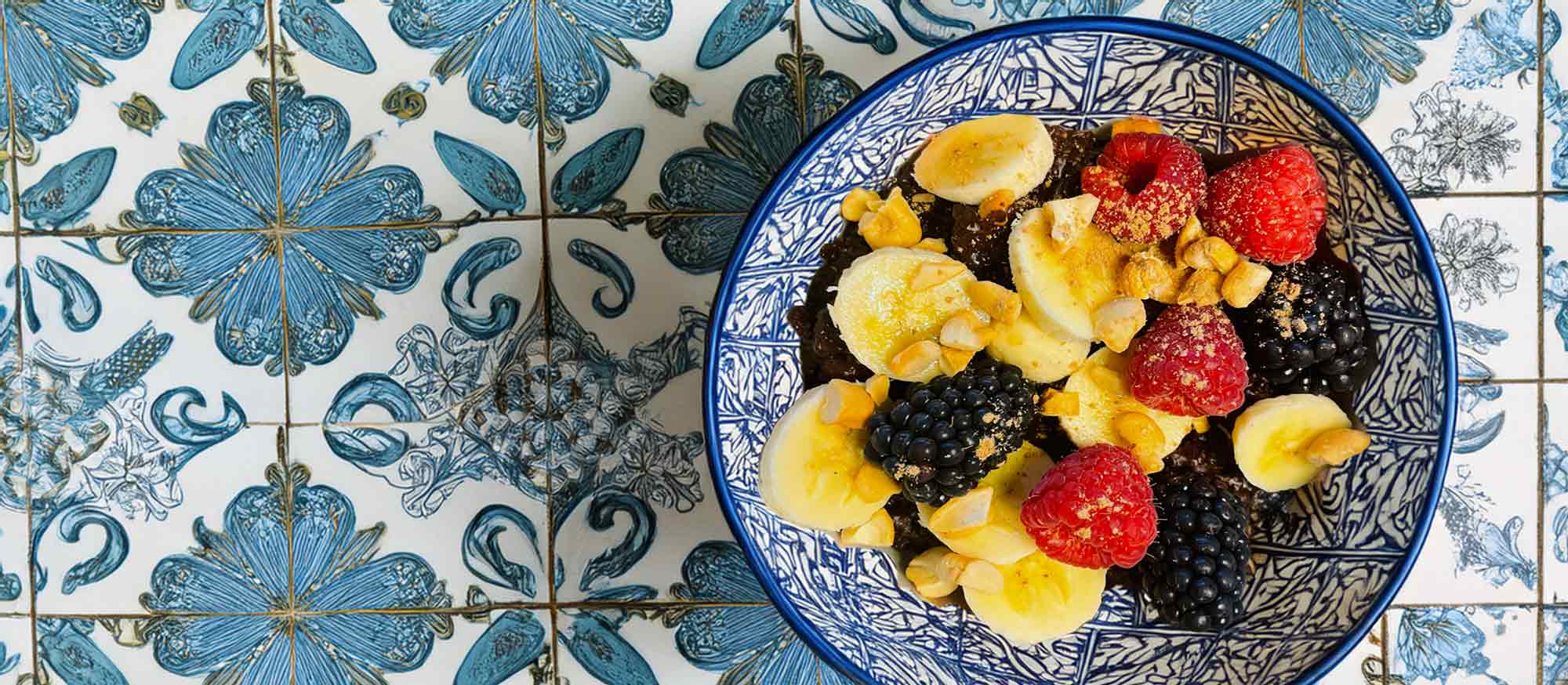 Kakao-Obst-Porridge