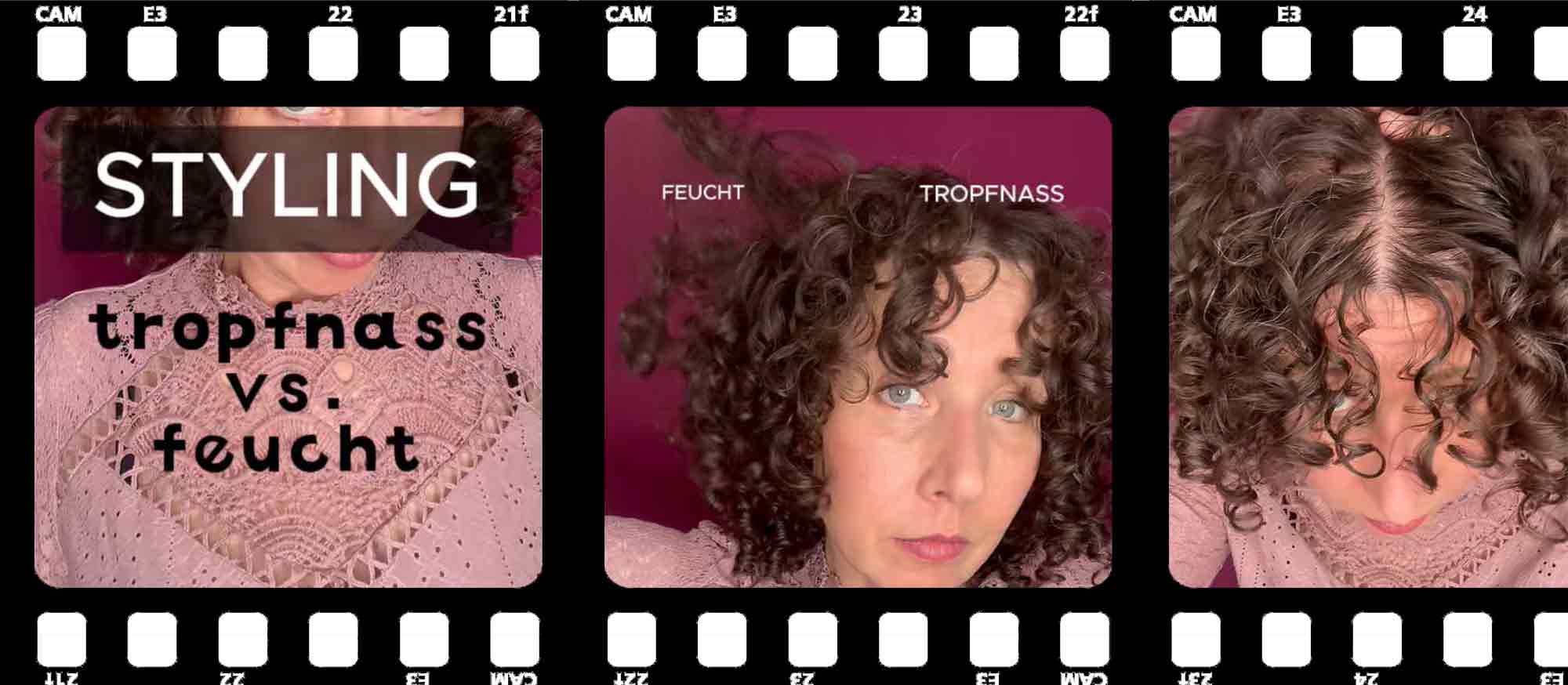 Locken Styling - tropfnass oder feucht?