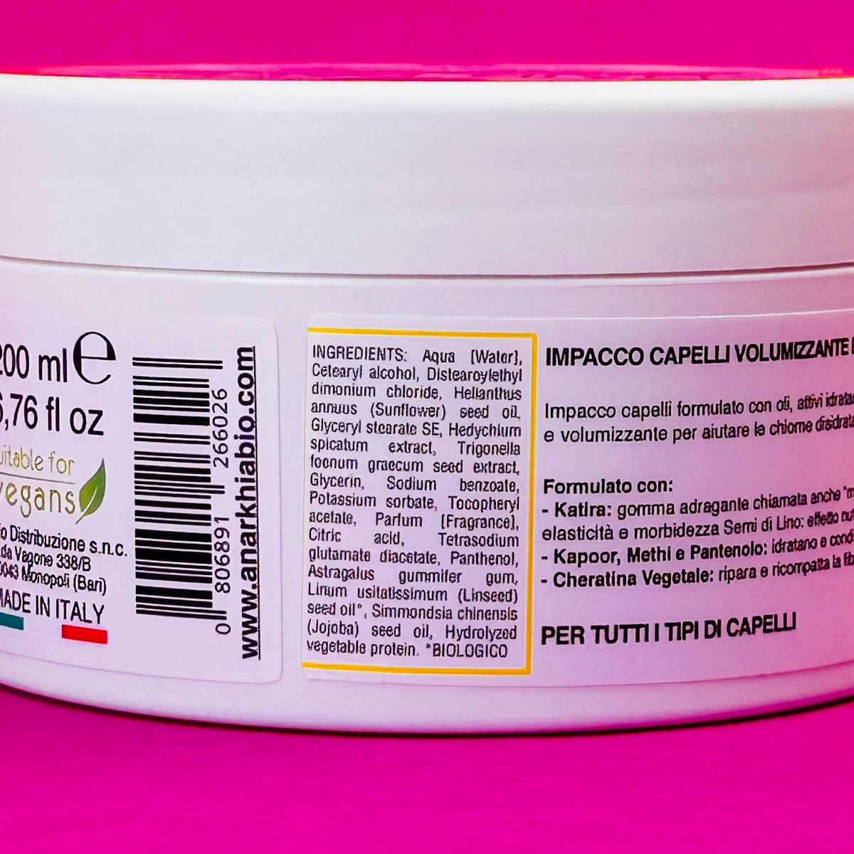 Hair Pack Aria | pflegende Haarkur - 200ml