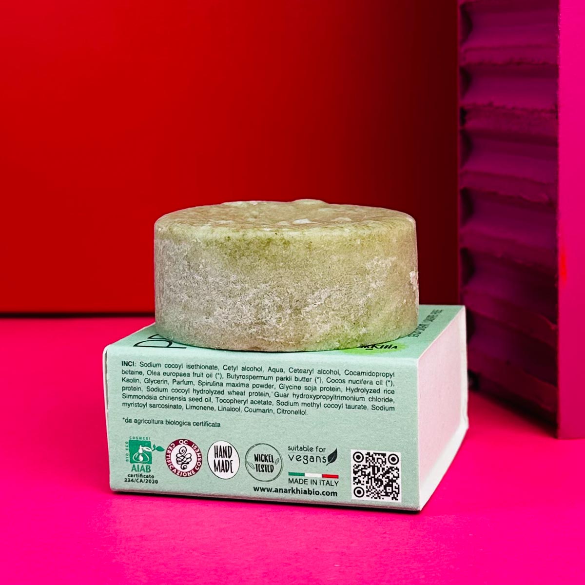 Reparatur-Shampoo "Spirulina & Protein" - 55g