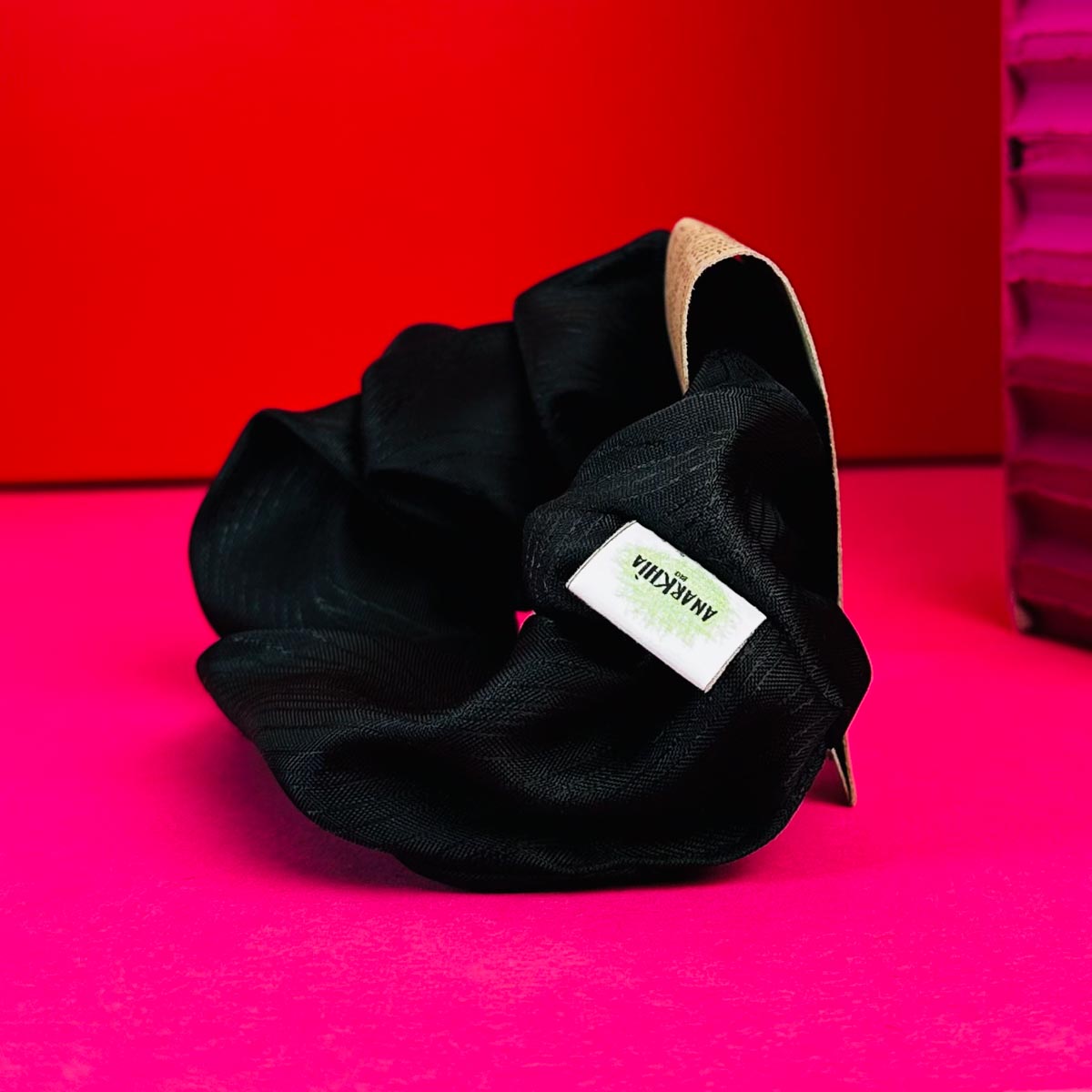 Scrunchie "Made in Prison" - schwarz