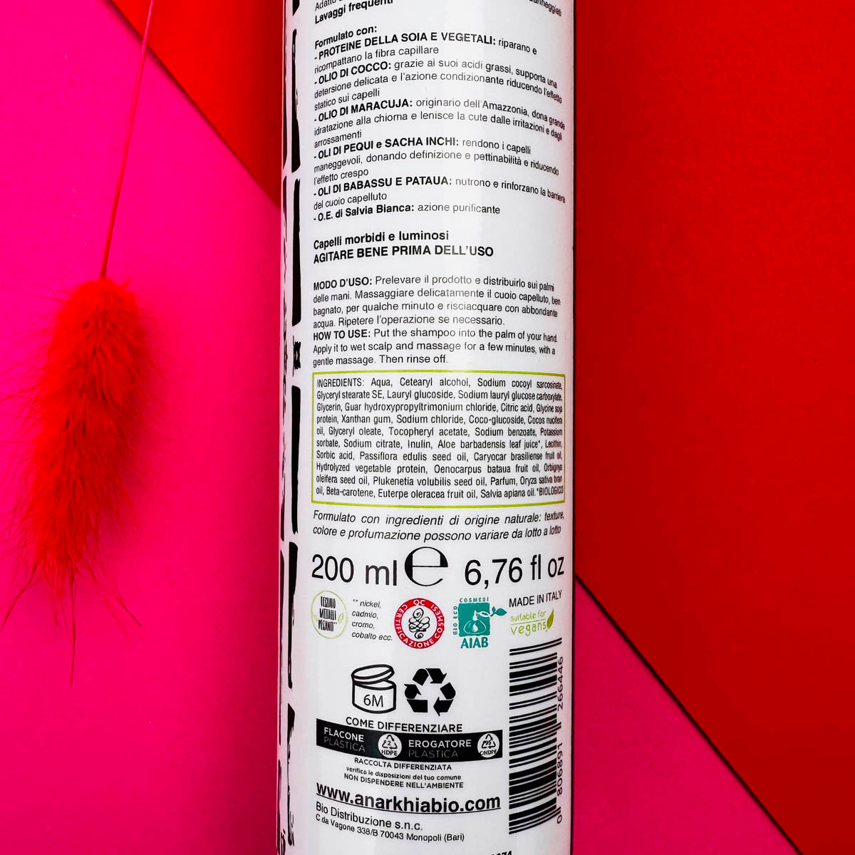Wash | Schützendes Shampoo mit Protein - 200ml