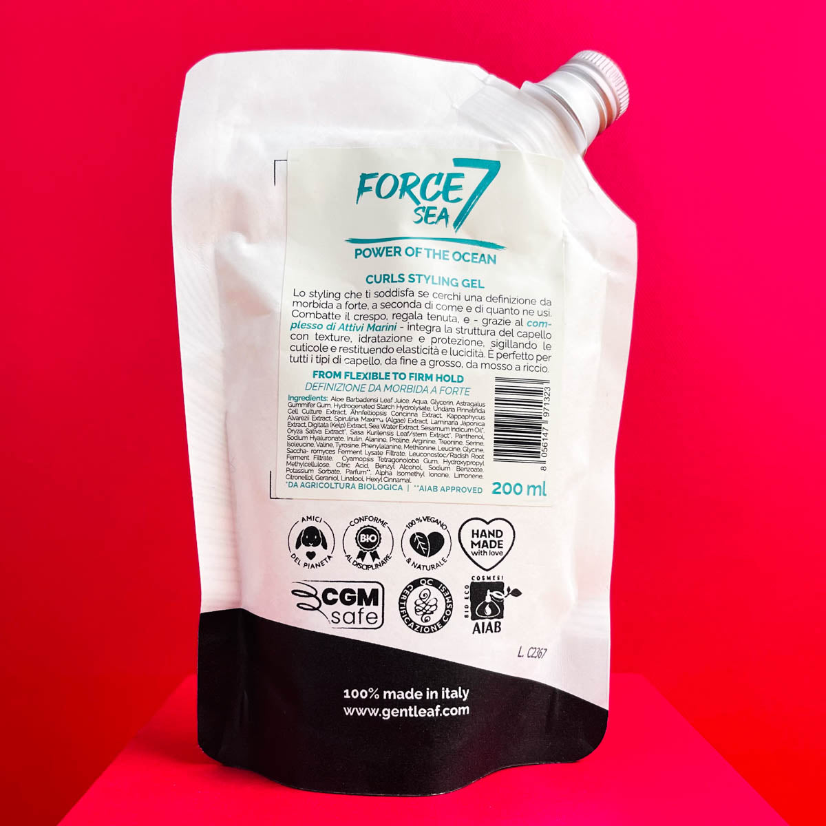 Curls Styling Gel | Force 7 Sea - 200ml