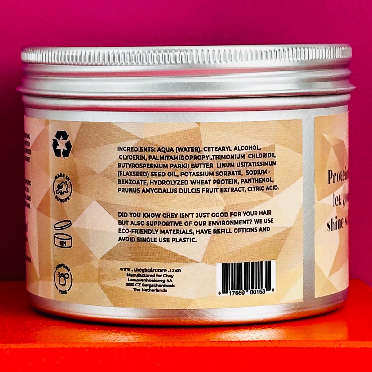 Protein Boost Deep Conditioning Hair Mask (unparfümiert) - 200ml
