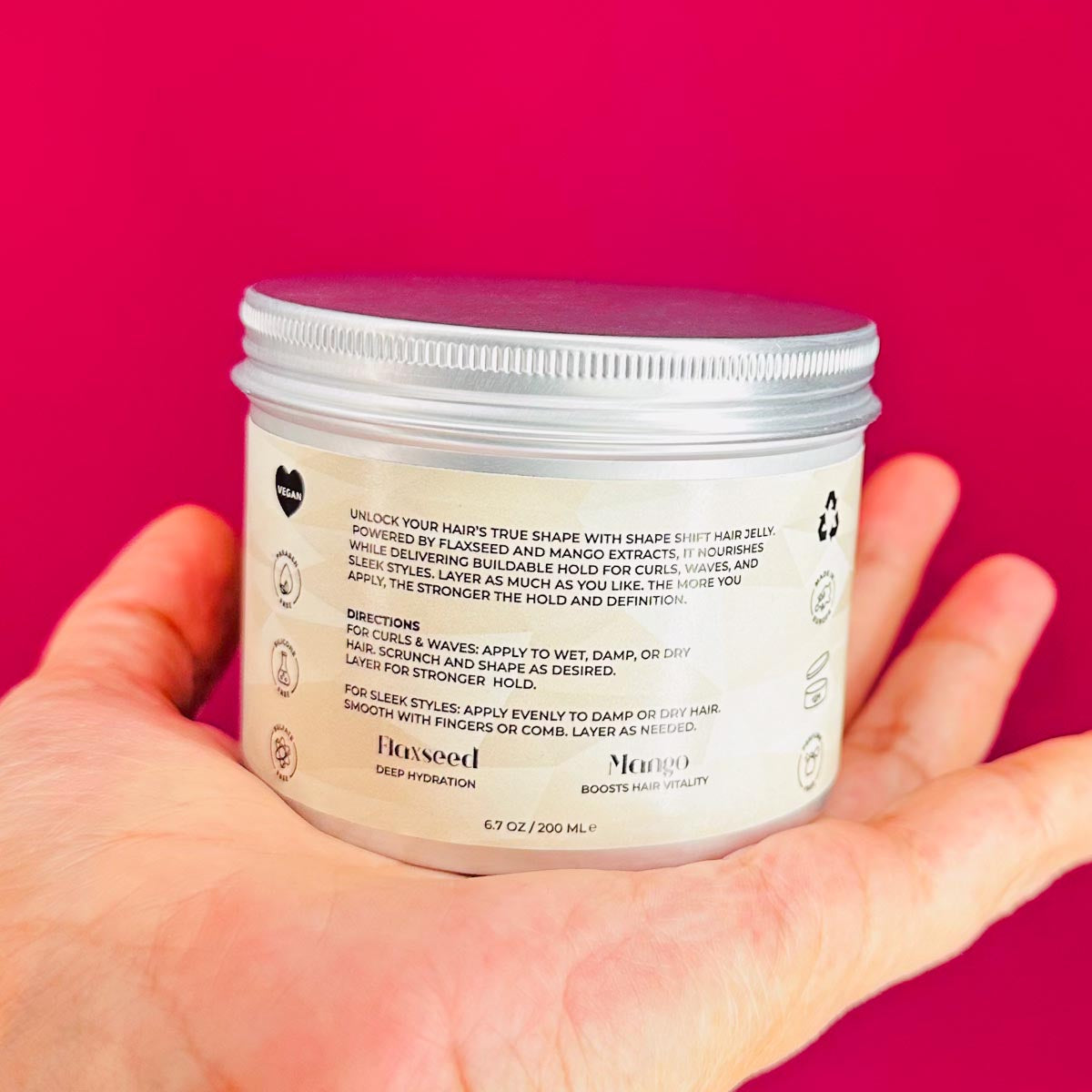 Shape Shift Hair Jelly (ohne Duftstoffe)- 200ml