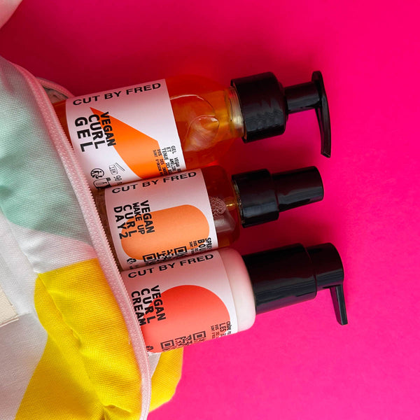 Locken Styling Set von Cut by Fred in der praktischen Reisegröße