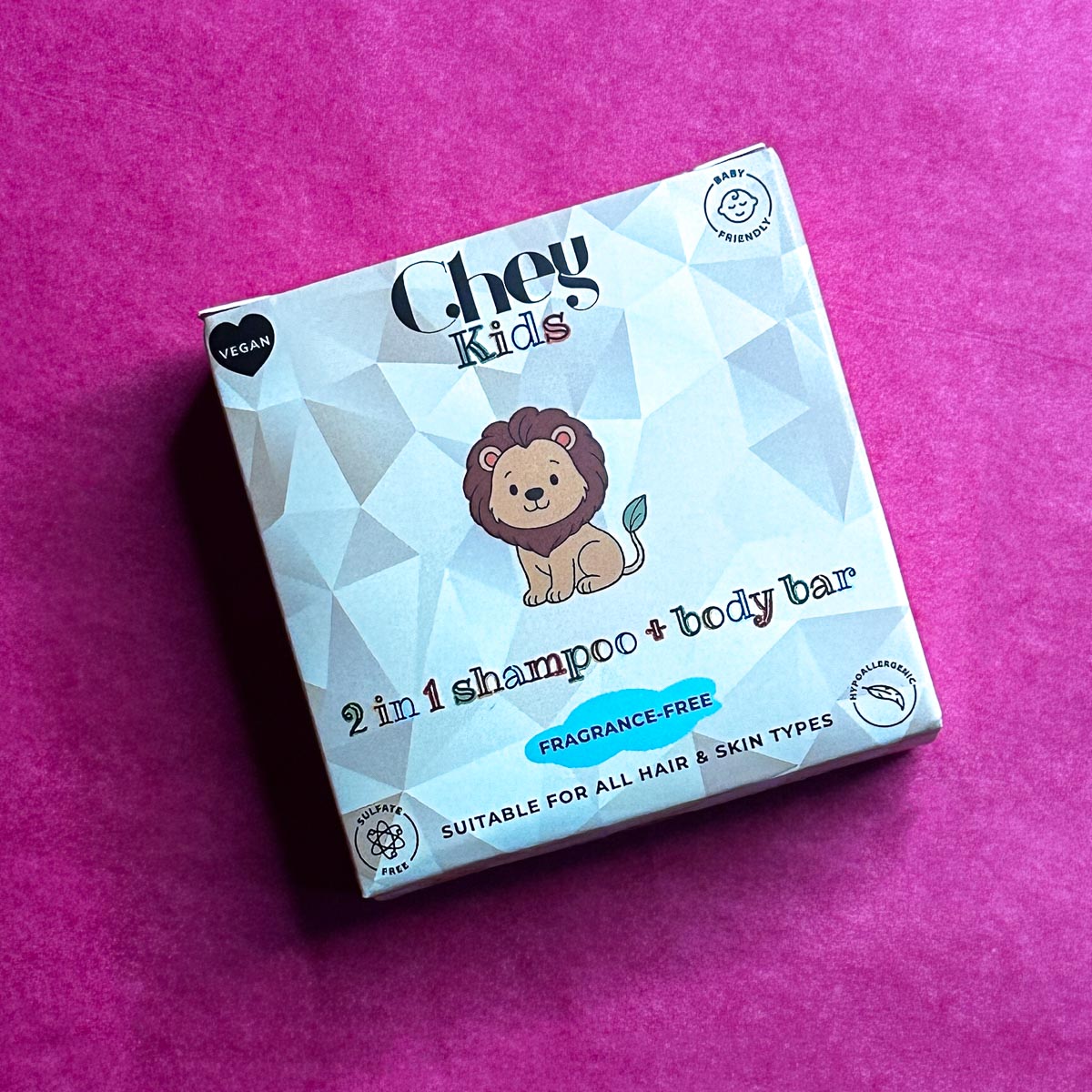 Kids 2in1 Shampoo und Body Bar (ohne Duftstoffe) - 60g