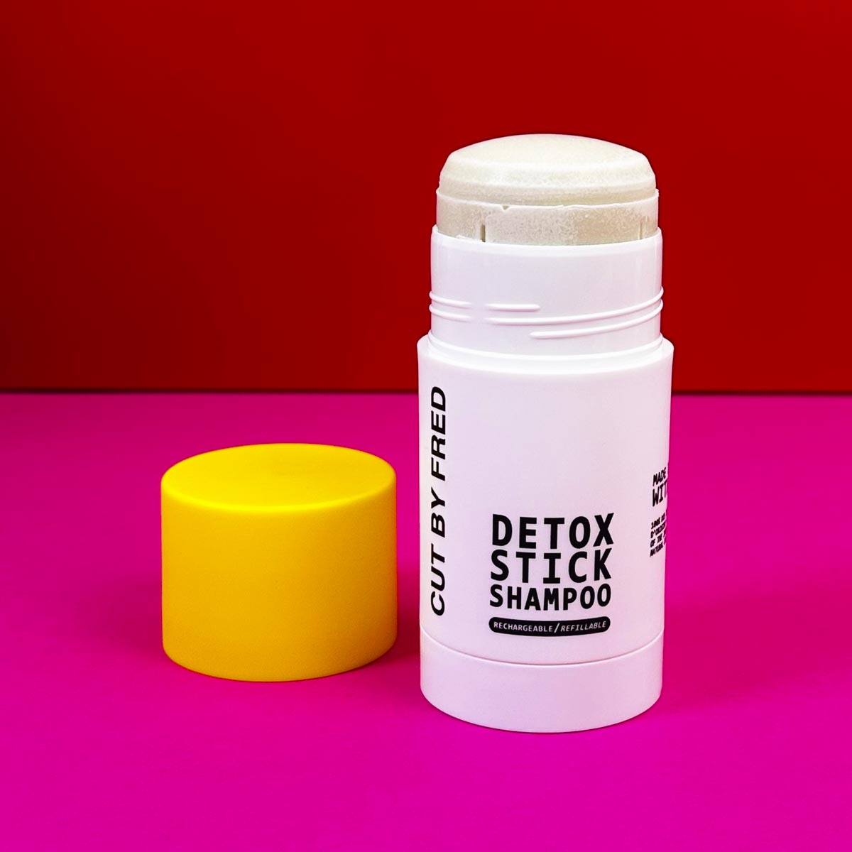 festes Shampoo als Stick für Locken Detox