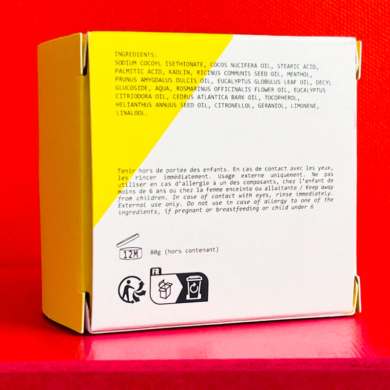 Solid Shampoo Detox (Nachfüllpackung) - 80 g