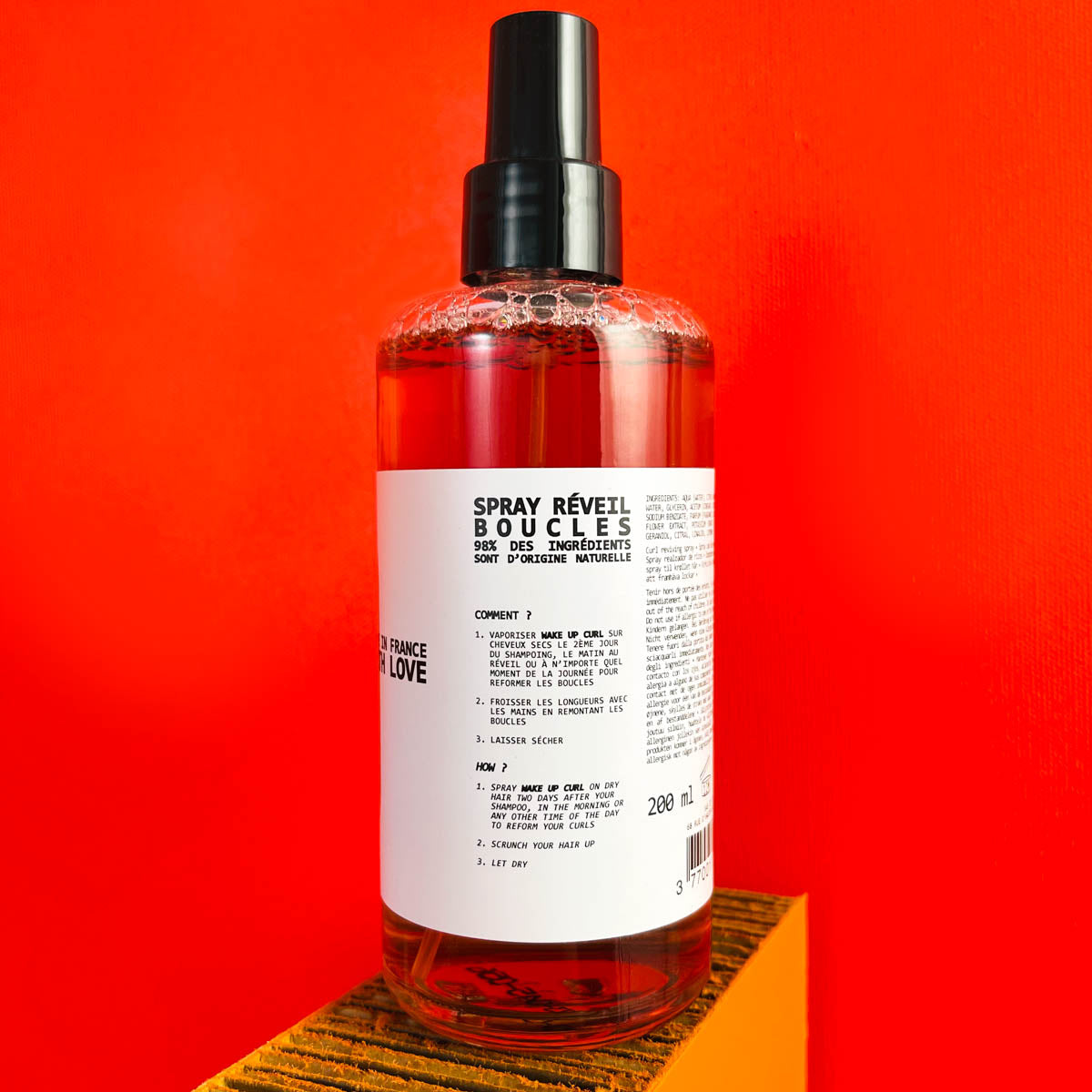 Vegan Wake up Curl Day 2 | Refresh Spray - 200 ml