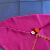 Turban-Handtuch "Beerenpink" aus Bio-Baumwolle