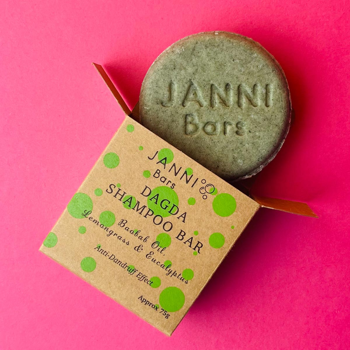 Janni Bars Dagda Shampoo Bar festes Shampoo für Locken - Lockenbar