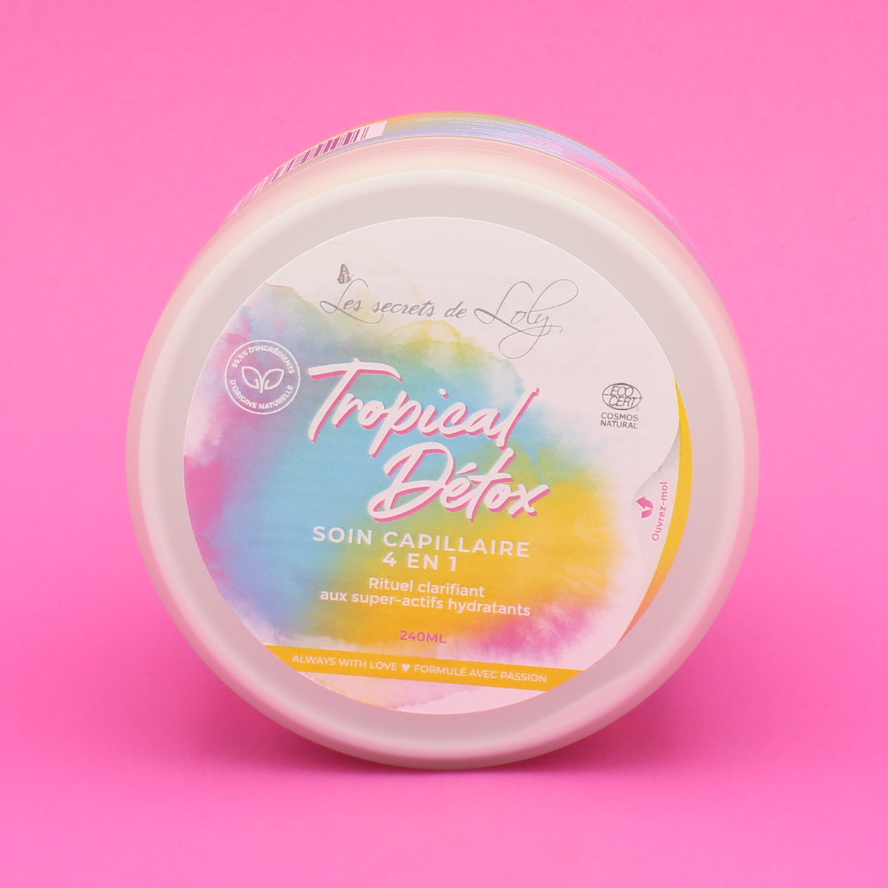 Les secrets de Loly Tropical Detox  reinigende Haarkur für Locken - Lockenbar