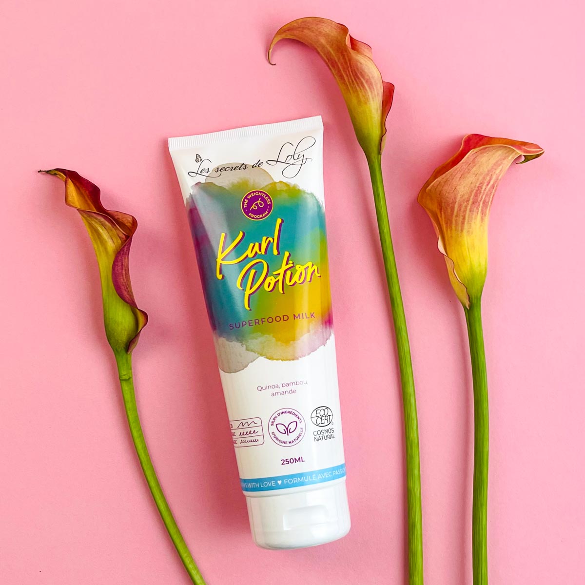 Les secrets de Loly Kurl Potion Lockenmilch Lockencreme aus dem Weightless Program - Lockenbar