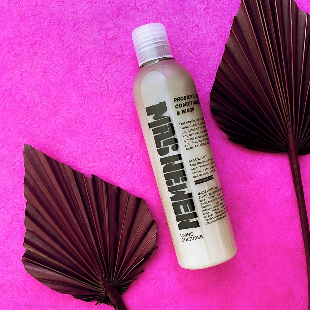 Mas Newen probiotischer Conditioner Rice Bran Conditioner - Lockenbar