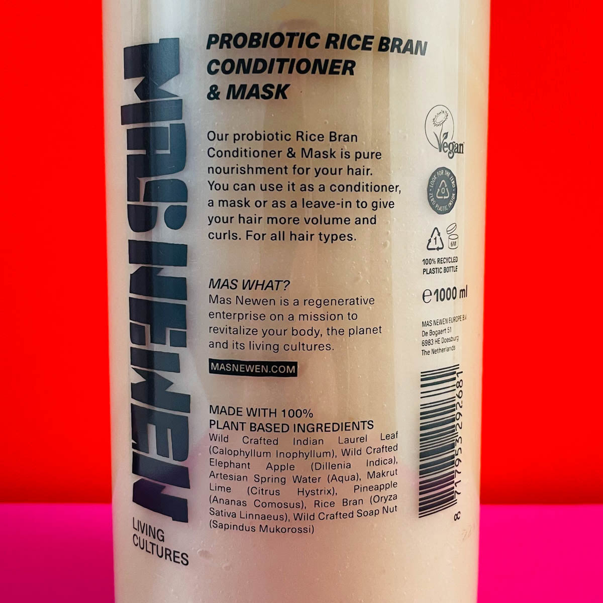 THE BIG Rice Bran Conditioner - 1 Liter